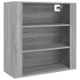 Tall gray Sonoma plywood sideboard by vidaXL, Sideboards - Ref: Foro24-3185381, Price: 155,53 €, Discount: %