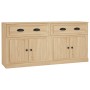 Sideboards 2 Stück Sonoma-Eichensperrholz von vidaXL, Sideboards - Ref: Foro24-3185266, Preis: 184,45 €, Rabatt: %