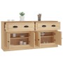 Sideboards 2 Stück Sonoma-Eichensperrholz von vidaXL, Sideboards - Ref: Foro24-3185266, Preis: 184,45 €, Rabatt: %