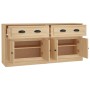 Sideboards 2 Stück Sonoma-Eichensperrholz von vidaXL, Sideboards - Ref: Foro24-3185266, Preis: 184,45 €, Rabatt: %