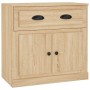 Aparadores 2 piezas madera contrachapada color roble sonoma de vidaXL, Aparadores - Ref: Foro24-3185266, Precio: 184,45 €, De...