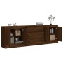 Sideboards 3 pieces oak brown plywood by vidaXL, Sideboards - Ref: Foro24-3185222, Price: 228,99 €, Discount: %