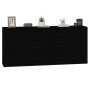 Sideboards 2 pcs black plywood by vidaXL, Sideboards - Ref: Foro24-3185408, Price: 165,94 €, Discount: %