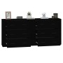 Sideboards 2 pcs black plywood by vidaXL, Sideboards - Ref: Foro24-3185408, Price: 165,94 €, Discount: %