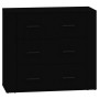 Sideboards 2 Stück schwarzes Sperrholz von vidaXL, Sideboards - Ref: Foro24-3185408, Preis: 163,42 €, Rabatt: %