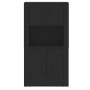 Tall black plywood sideboard by vidaXL, Sideboards - Ref: Foro24-3185352, Price: 167,44 €, Discount: %