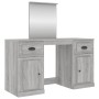 Dresser with Sonoma gray mirror 130x50x132.5 cm by vidaXL, Bedroom Dressers - Ref: Foro24-3185341, Price: 162,99 €, Discount: %