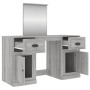 Dresser with Sonoma gray mirror 130x50x132.5 cm by vidaXL, Bedroom Dressers - Ref: Foro24-3185341, Price: 162,99 €, Discount: %