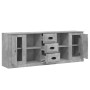 Sideboards 3 pieces plywood gray concrete by vidaXL, Sideboards - Ref: Foro24-3185259, Price: 157,74 €, Discount: %