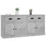 Aparadores 2 uds madera contrachapada gris hormigón de vidaXL, Aparadores - Ref: Foro24-3185267, Precio: 167,72 €, Descuento: %