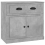 Aparadores 2 uds madera contrachapada gris hormigón de vidaXL, Aparadores - Ref: Foro24-3185267, Precio: 167,72 €, Descuento: %