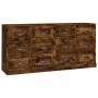 Sideboards 2 pieces smoked oak plywood by vidaXL, Sideboards - Ref: Foro24-3185284, Price: 265,68 €, Discount: %