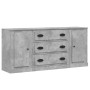 Sideboards 3 Stück betongraues Sperrholz von vidaXL, Sideboards - Ref: Foro24-3185251, Preis: 167,02 €, Rabatt: %