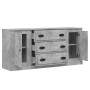 Sideboards 3 pieces concrete gray plywood by vidaXL, Sideboards - Ref: Foro24-3185251, Price: 167,02 €, Discount: %