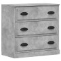 Sideboards 3 pieces concrete gray plywood by vidaXL, Sideboards - Ref: Foro24-3185251, Price: 167,02 €, Discount: %