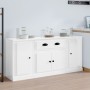 3 Stk. Sideboards aus Sperrholz glänzend weiß von vidaXL, Sideboards - Ref: Foro24-3185273, Preis: 181,63 €, Rabatt: %