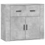 Sideboards 3 Stück betongraues Sperrholz von vidaXL, Sideboards - Ref: Foro24-3185419, Preis: 248,74 €, Rabatt: %