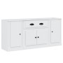 3 Stk. Sideboards aus Sperrholz glänzend weiß von vidaXL, Sideboards - Ref: Foro24-3185273, Preis: 181,63 €, Rabatt: %