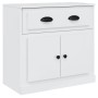 3 Stk. Sideboards aus Sperrholz glänzend weiß von vidaXL, Sideboards - Ref: Foro24-3185273, Preis: 181,63 €, Rabatt: %