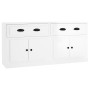 2 plywood white gloss sideboards by vidaXL, Sideboards - Ref: Foro24-3185265, Price: 170,91 €, Discount: %