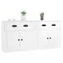 2 plywood white gloss sideboards by vidaXL, Sideboards - Ref: Foro24-3185265, Price: 170,91 €, Discount: %