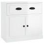 2 plywood white gloss sideboards by vidaXL, Sideboards - Ref: Foro24-3185265, Price: 170,91 €, Discount: %