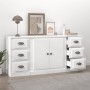 Sideboards 3 pieces plywood white by vidaXL, Sideboards - Ref: Foro24-3185231, Price: 182,50 €, Discount: %