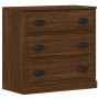 Sideboards 3 pieces oak brown plywood by vidaXL, Sideboards - Ref: Foro24-3185254, Price: 167,15 €, Discount: %