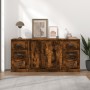 3-teilige Sideboards aus geräuchertem Eichensperrholz von vidaXL, Sideboards - Ref: Foro24-3185236, Preis: 204,11 €, Rabatt: %