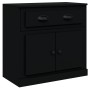 Sideboards 3 Stück schwarzes Sperrholz von vidaXL, Sideboards - Ref: Foro24-3185272, Preis: 160,83 €, Rabatt: %