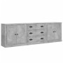 Sideboards 3 pieces plywood gray concrete by vidaXL, Sideboards - Ref: Foro24-3185219, Price: 244,08 €, Discount: %