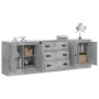 Sideboards 3 pieces plywood gray concrete by vidaXL, Sideboards - Ref: Foro24-3185219, Price: 244,08 €, Discount: %