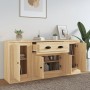 Sideboards 3 pieces sonoma oak plywood by vidaXL, Sideboards - Ref: Foro24-3185274, Price: 166,57 €, Discount: %