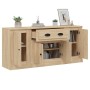 Sideboards 3 pieces sonoma oak plywood by vidaXL, Sideboards - Ref: Foro24-3185274, Price: 166,57 €, Discount: %