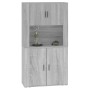 Sonoma hohes Sideboard aus grauem Sperrholz von vidaXL, Sideboards - Ref: Foro24-3185357, Preis: 165,79 €, Rabatt: %