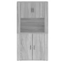 Sonoma hohes Sideboard aus grauem Sperrholz von vidaXL, Sideboards - Ref: Foro24-3185357, Preis: 165,79 €, Rabatt: %