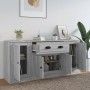 Sideboards 3 pieces Sonoma gray plywood by vidaXL, Sideboards - Ref: Foro24-3185277, Price: 169,15 €, Discount: %