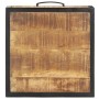 Mesita de noche de madera de mango rugosa 40x40x35 cm de vidaXL, Mesitas de noche - Ref: Foro24-288472, Precio: 99,27 €, Desc...