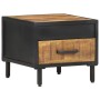 Rough mango wood bedside table 40x40x35 cm by vidaXL, Nightstands - Ref: Foro24-288472, Price: 99,27 €, Discount: %