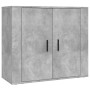 Concrete gray plywood tall sideboard by vidaXL, Sideboards - Ref: Foro24-3185363, Price: 150,61 €, Discount: %