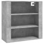 Aparador alto madera contrachapada gris hormigón de vidaXL, Aparadores - Ref: Foro24-3185363, Precio: 150,61 €, Descuento: %