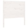 Solid white pine wood bed headboard 81x4x100 cm by vidaXL, Headboards and footboards - Ref: Foro24-833186, Price: 71,90 €, Di...