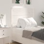 Solid white pine wood bed headboard 81x4x100 cm by vidaXL, Headboards and footboards - Ref: Foro24-833186, Price: 71,90 €, Di...