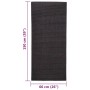 Alfombra de sisal para rascador negro 66x150 cm de vidaXL, Accesorios de muebles para gatos - Ref: Foro24-3203428, Precio: 51...