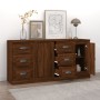 Sideboards 2 pieces oak brown plywood by vidaXL, Sideboards - Ref: Foro24-3185230, Price: 171,99 €, Discount: %