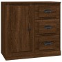 Sideboards 2 pieces oak brown plywood by vidaXL, Sideboards - Ref: Foro24-3185230, Price: 171,99 €, Discount: %