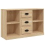 Sideboards 3 pieces sonoma oak plywood by vidaXL, Sideboards - Ref: Foro24-3185258, Price: 157,48 €, Discount: %