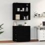 Tall black plywood sideboard by vidaXL, Sideboards - Ref: Foro24-3185384, Price: 163,68 €, Discount: %