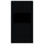 Aparador alto madera contrachapada negro de vidaXL, Aparadores - Ref: Foro24-3185384, Precio: 166,99 €, Descuento: %