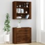 Tall oak brown plywood sideboard by vidaXL, Sideboards - Ref: Foro24-3185398, Price: 144,99 €, Discount: %